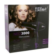 Charger l&#39;image dans la galerie, Sèche-cheveux Neo Eurostil Professionnel 3800 W Noir
