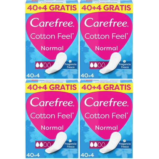 Carefree Fresh Panty Liners Daily Protection 44+4 Pack 1