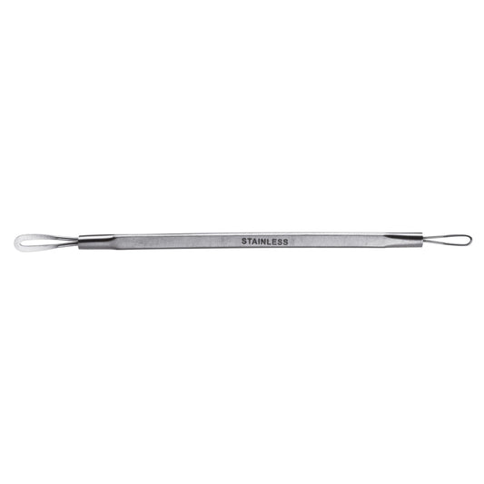 Eurostil Dual-Use Blackhead Extractor – Stainless Steel Comedone Tool (13.5 cm) 1