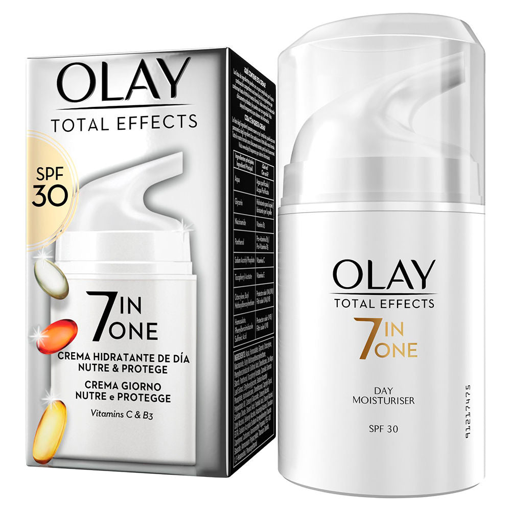 Crème hydratante anti-âge Total Effects 7 en un Olay (50 ml)