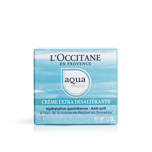 Load image into Gallery viewer, Ultra Moisturizing Cream Aqua L&#39;occitane
