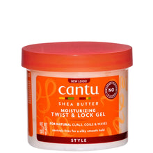 Cargar imagen en el visor de la galería, Gel hidratante Twist &amp; Lock de manteca de karité para cabello natural Cantu
