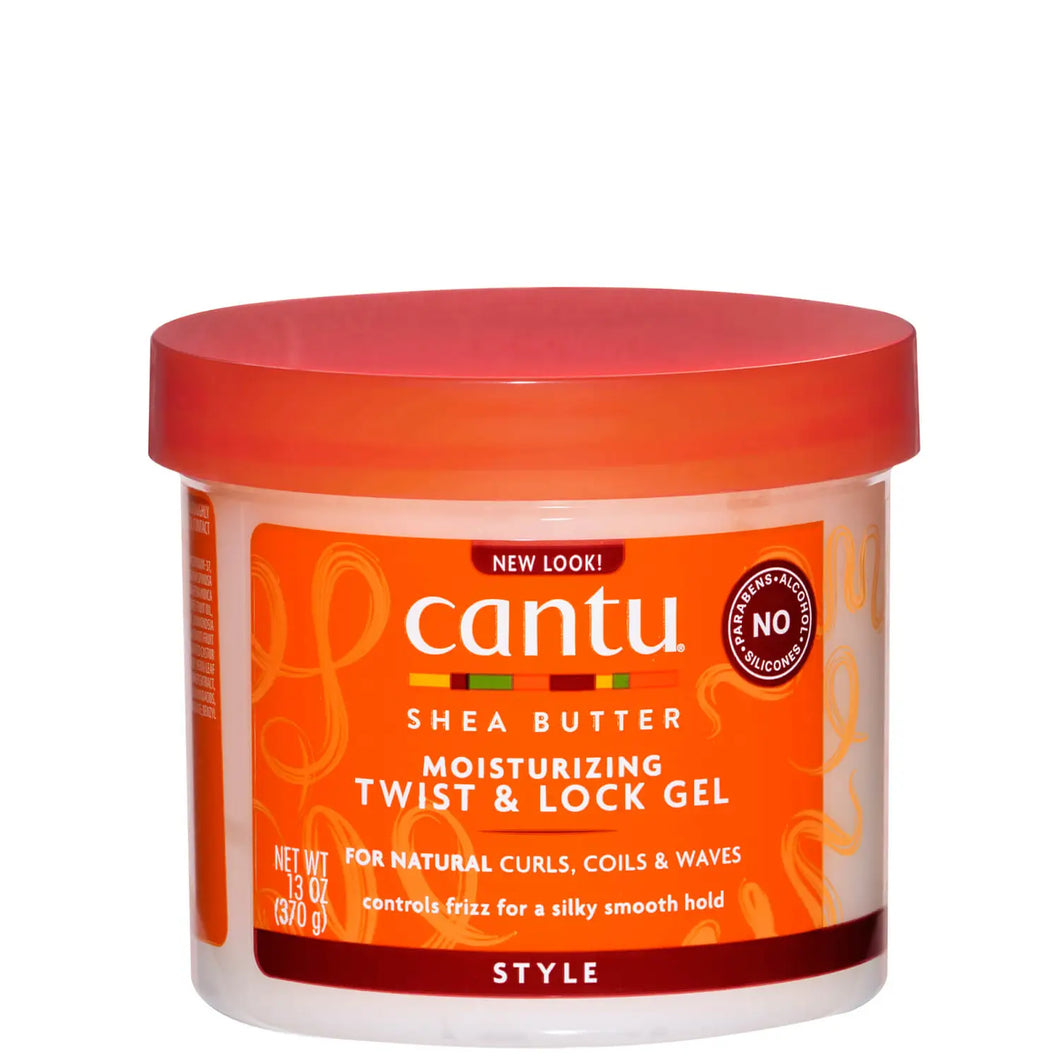 Cantu Shea Butter für natürliches Haar Feuchtigkeitsspendendes Twist & Lock Gel