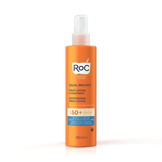 Spray Solaire Protecteur Roc Haute Tolérance SPF 50 (200 ml)