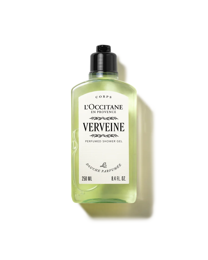 L'Occitane en Provence Verbena Perfumed Shower Gel – Refreshing Citrus Body Wash (250 ml)