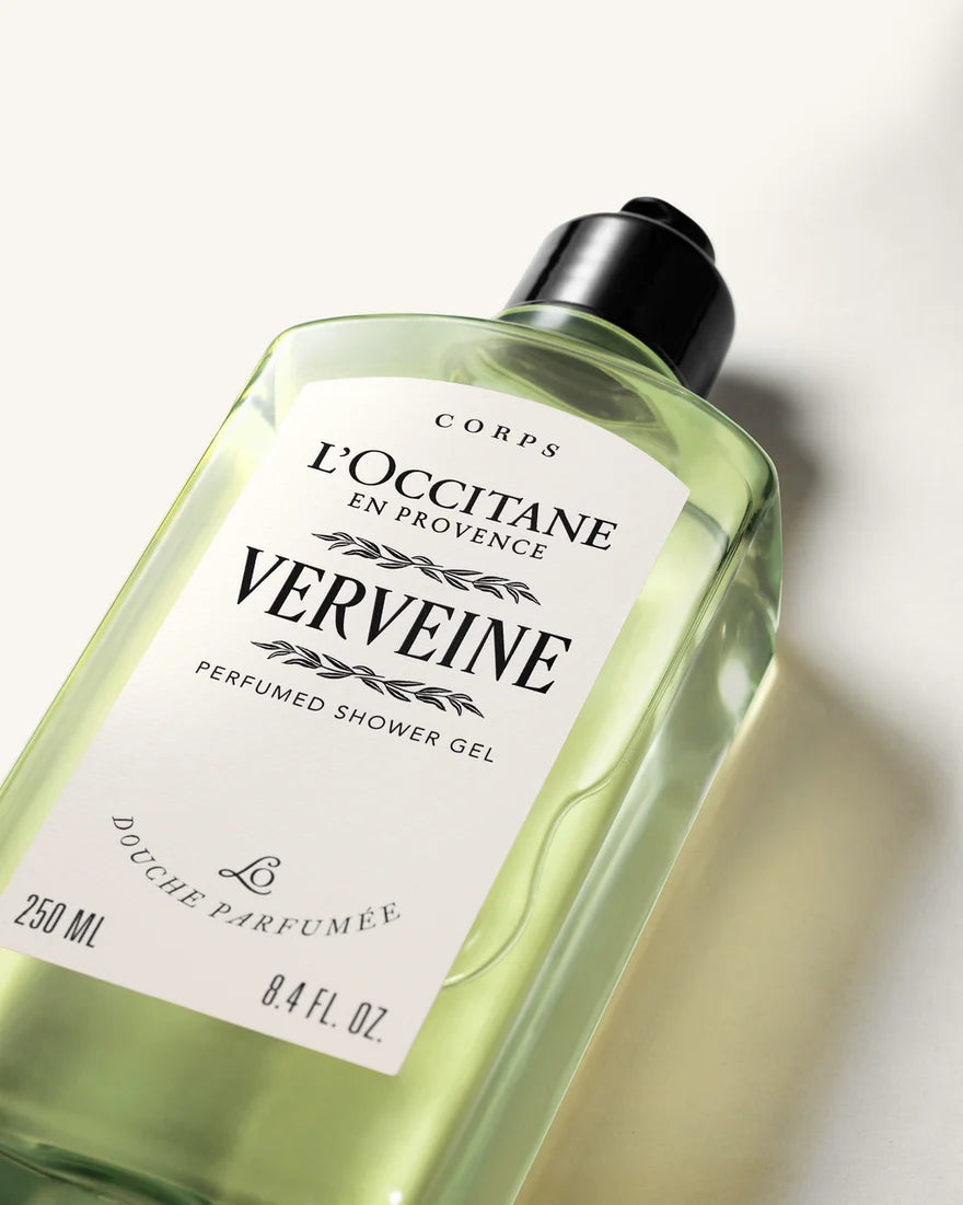 L'Occitane en Provence Verbena Parfümiertes Duschgel - Erfrischendes Duschgel mit Zitrusfrüchten (250 ml)