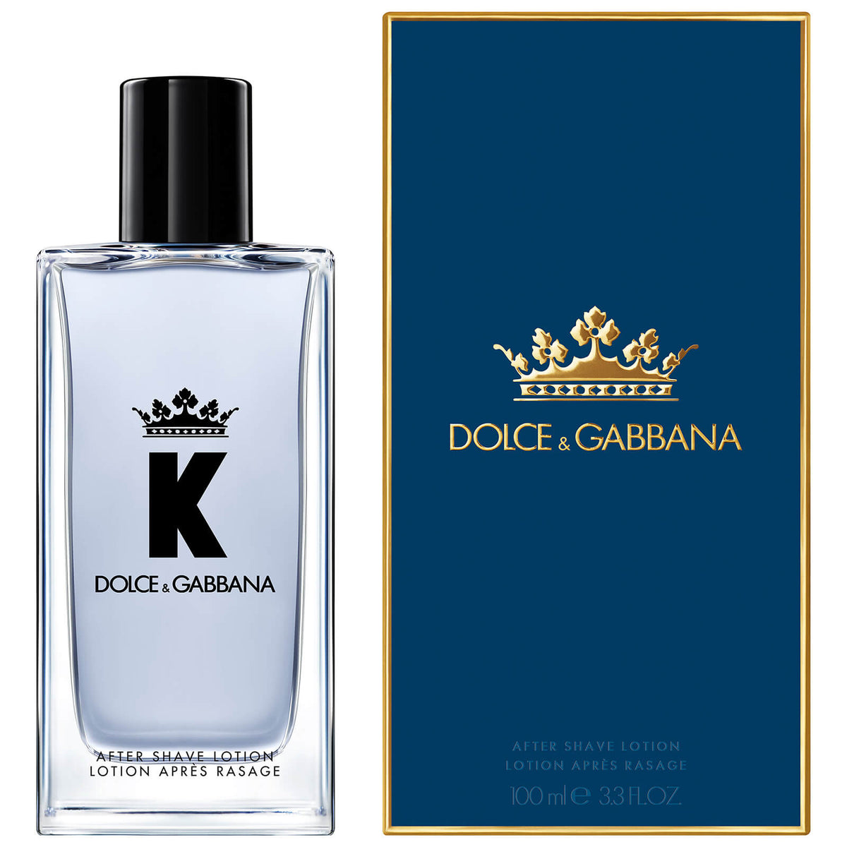 Dolce & Gabbana K After Shave 100 ml packaging