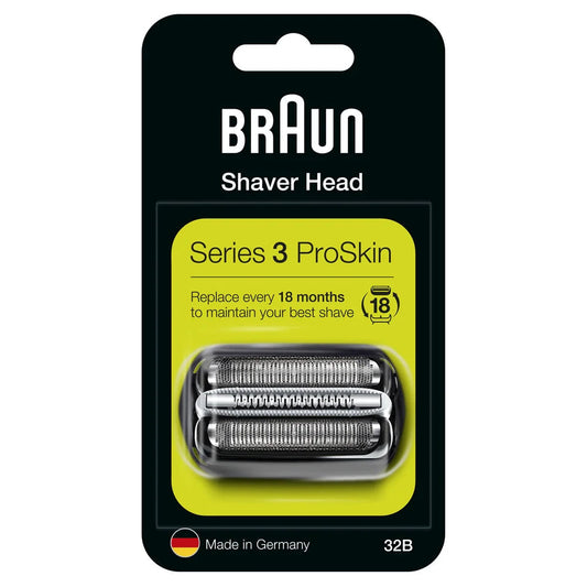 Tête de rasage de remplacement Braun 32B - Noir