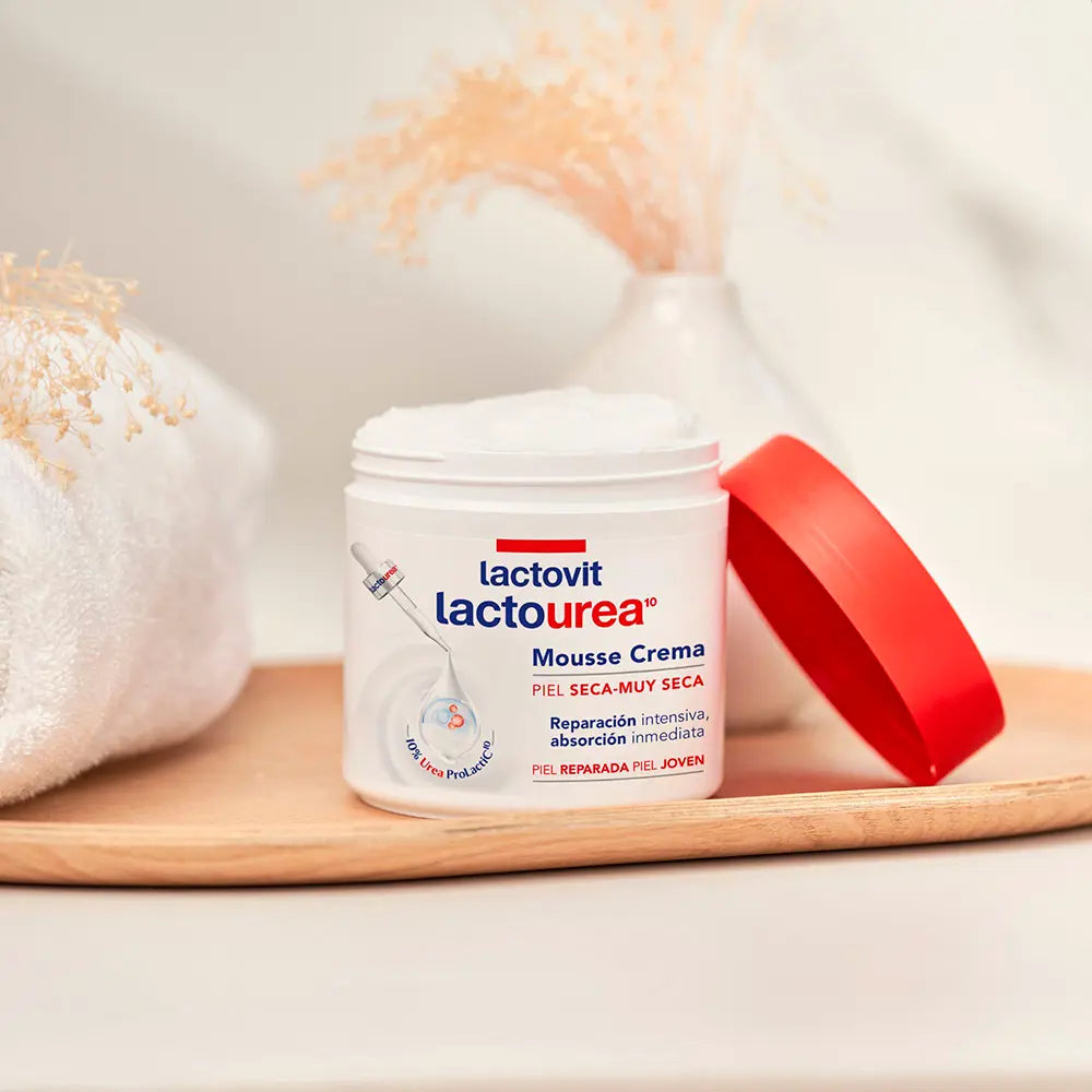 Lactovit Lactourea Feuchtigkeitsspendende Körpercreme - Intensive Hydratation für trockene Haut (250 ml)