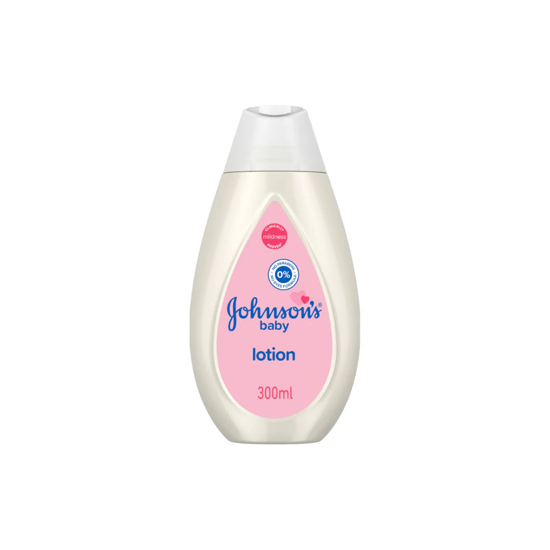 Johnson's Baby Lotion Bodycrème – Zachte, hydraterende verzorging voor de gevoelige huid (300 ml)