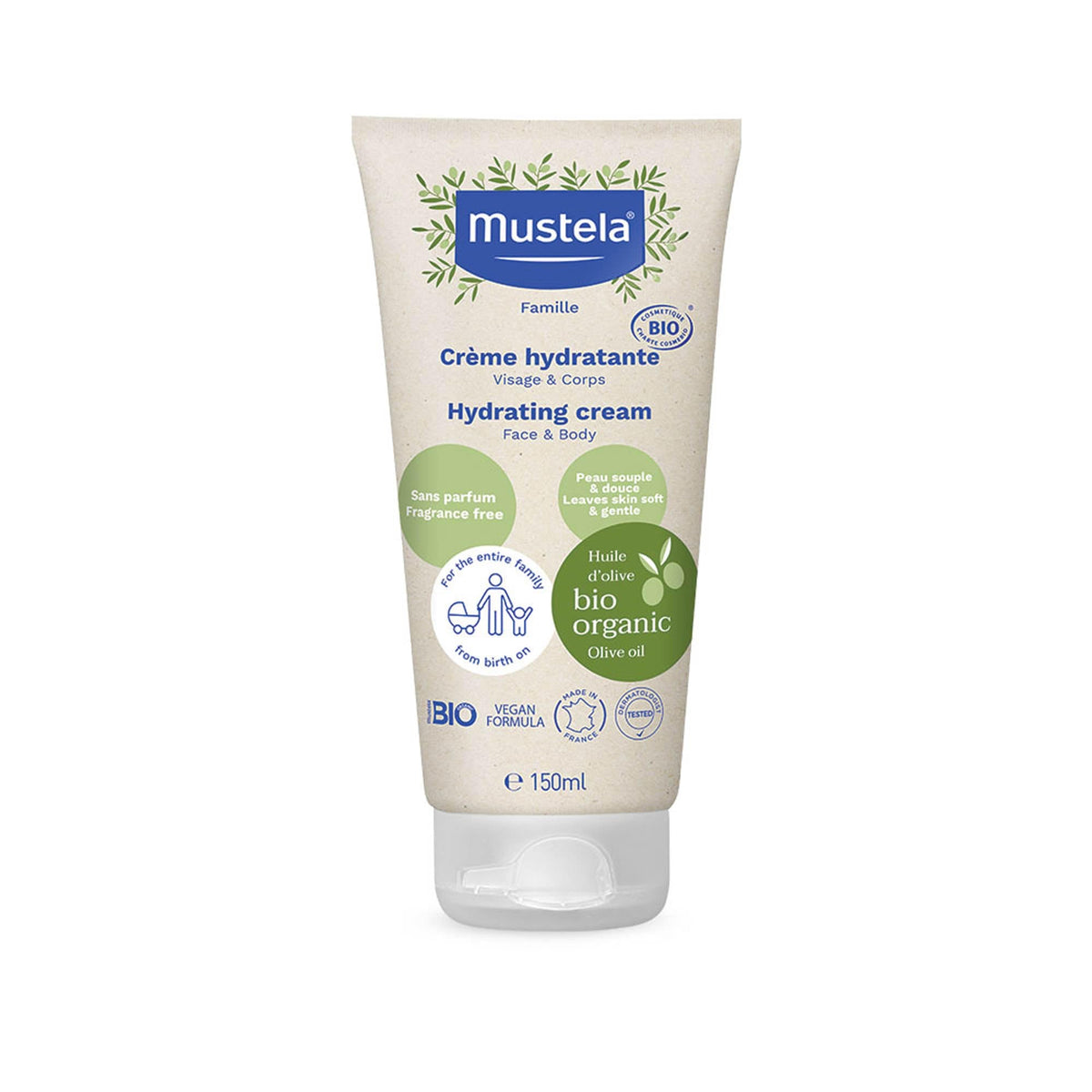 Mustela Organic Certified Hair & Body Cleansing Gel 400 ml 3