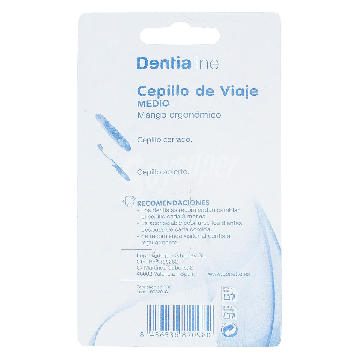 Dentialine Electric Toothbrush Replacement Heads (2 Pack) 3