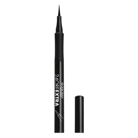 Deborah Milano 24Ore Extra Eyeliner Pen – Black Waterproof Felt Tip (1.5 g)