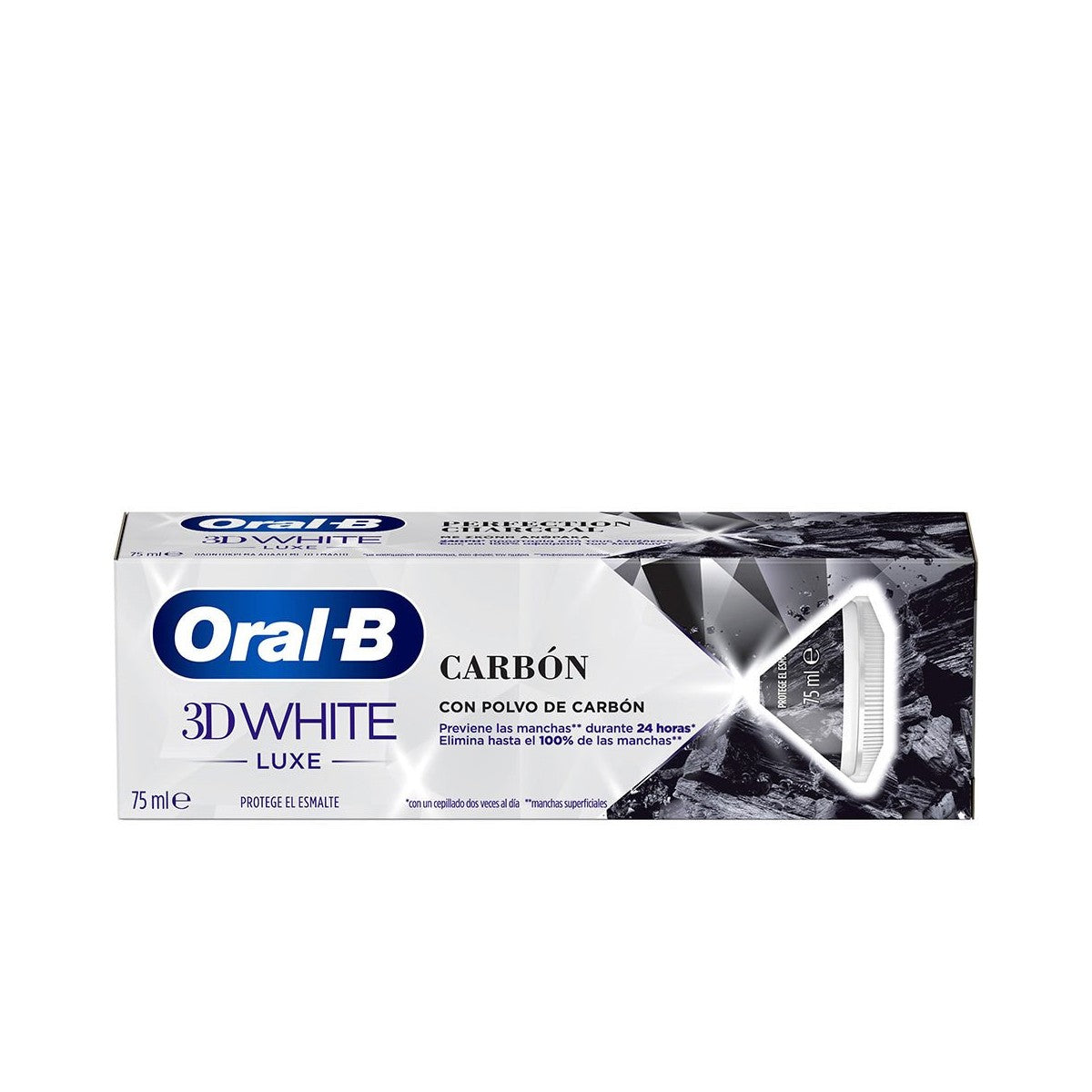 Oral-B 3D White Luxe Charcoal Toothpaste (75 ml) 5