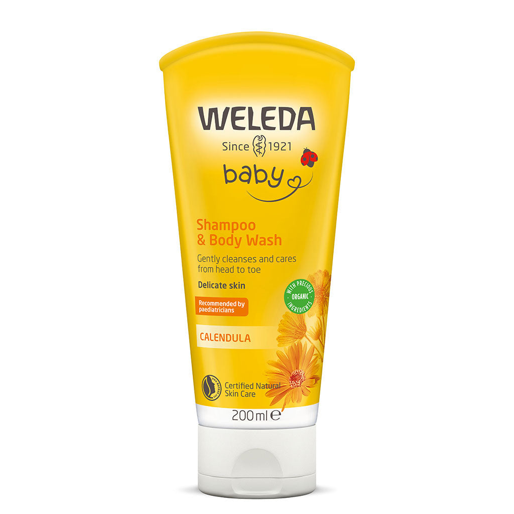 Weleda Calendula Shampoo & Body Wash 200 ml 4