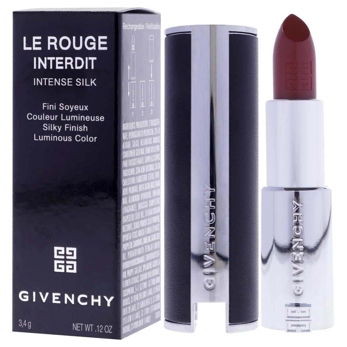 Givenchy Le Rouge Lipstick N°307 Grenat Initié 3.4 g – Lindkart 4