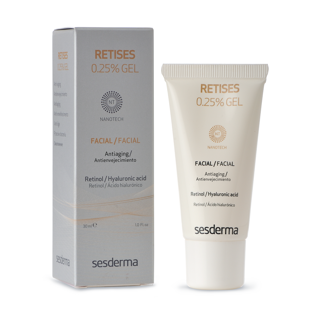 Gesichtsgel Sesderma RETISES Nano 0,25 % Nacht