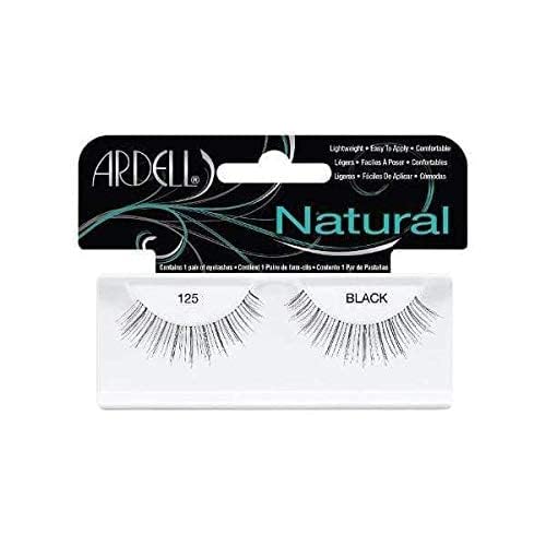 Ardell Fashion Lashes 125 – Black Natural Flared Strip Lashes (1 Pair)