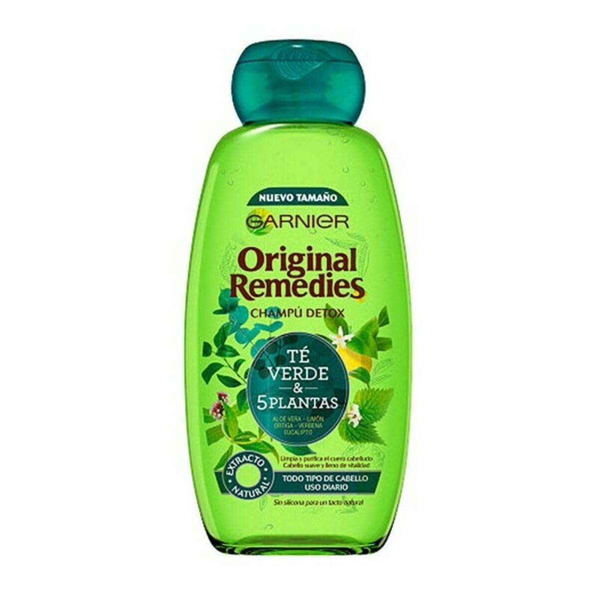 Garnier Original Remedies Green Tea & 5 Plants Revitalizing Shampoo 300 ml
