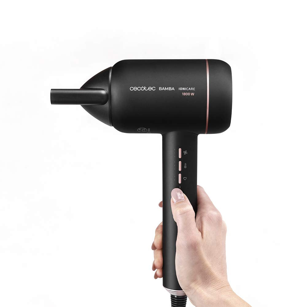 Cecotec Bamba IoniCare 6000 Rockstar Fire Hair Dryer 1800W Black