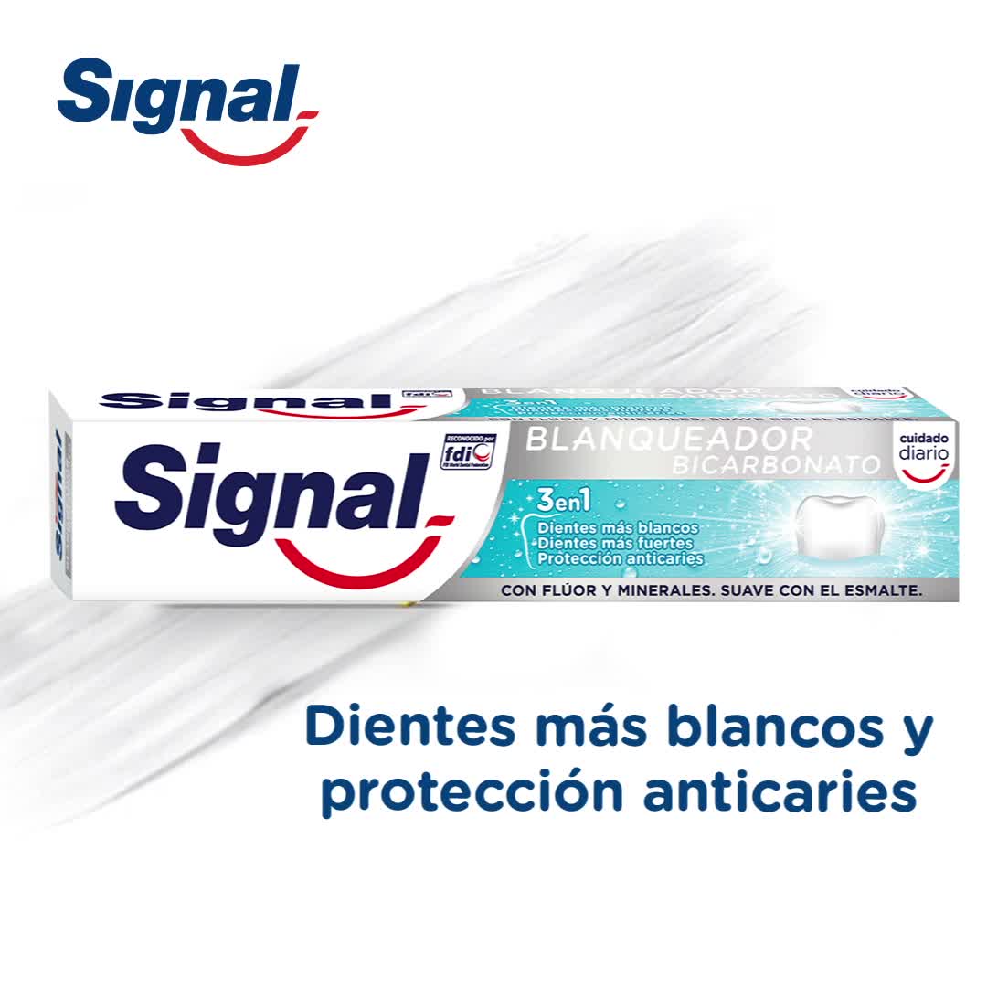 Signal Bicarbona White Toothpaste – Fresh Breath & Whitening Care (75 ml) 3