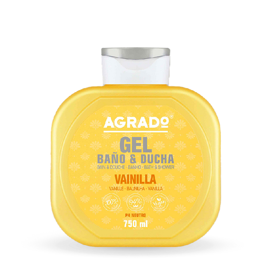 Agrado Gel Douche Nettoyant Hydratant et Rafraîchissant 750 ml