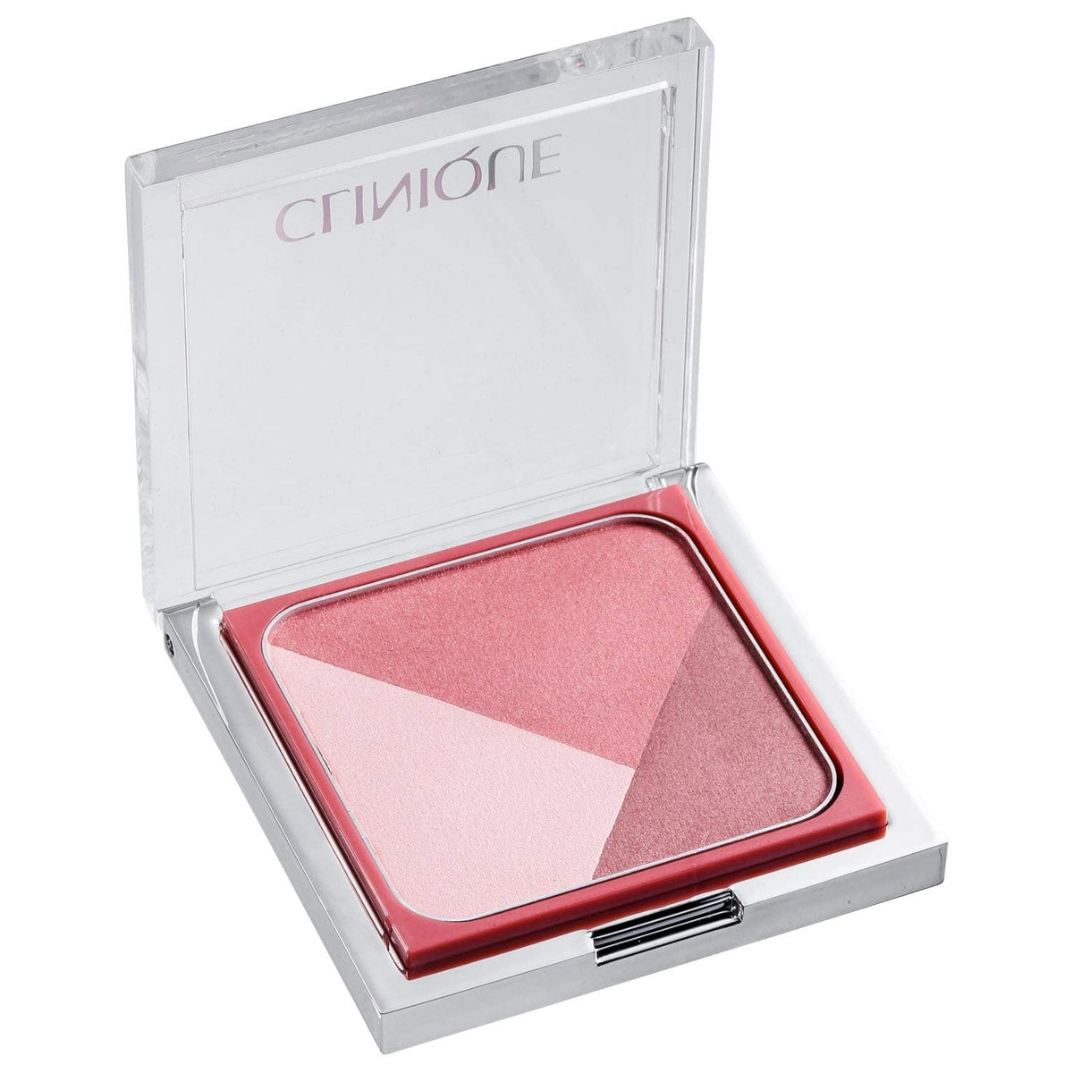 Clinique Sculptionary Cheek Contouring Palette 03 Defining Roses open palette white background