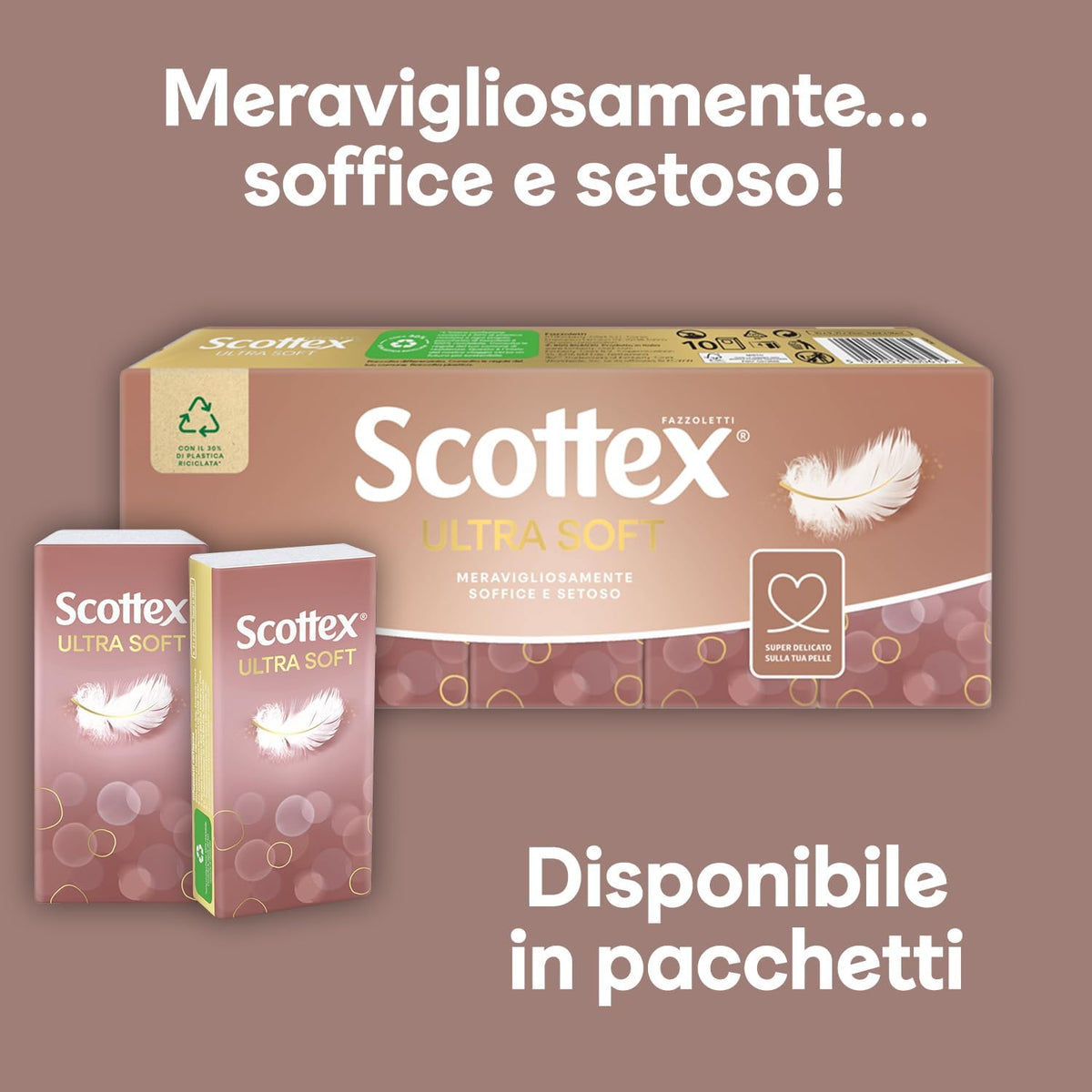 Scottex Weiche Gesichtsgewebe 70 Blätter