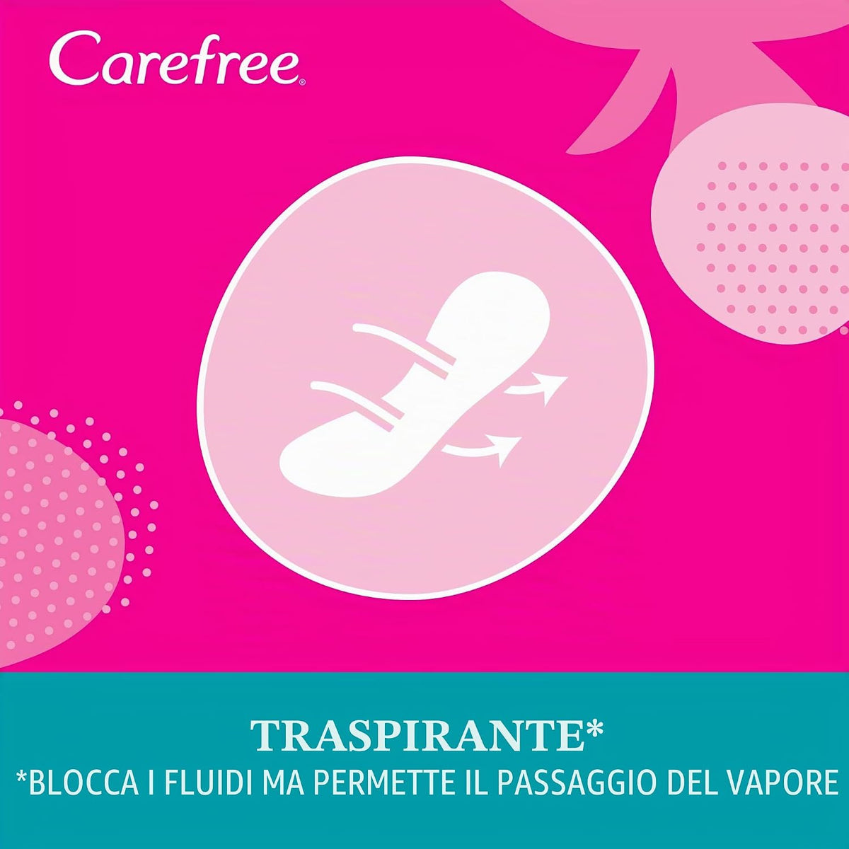 Carefree Fresco Panty Liners Protección diaria 44+4 Pack