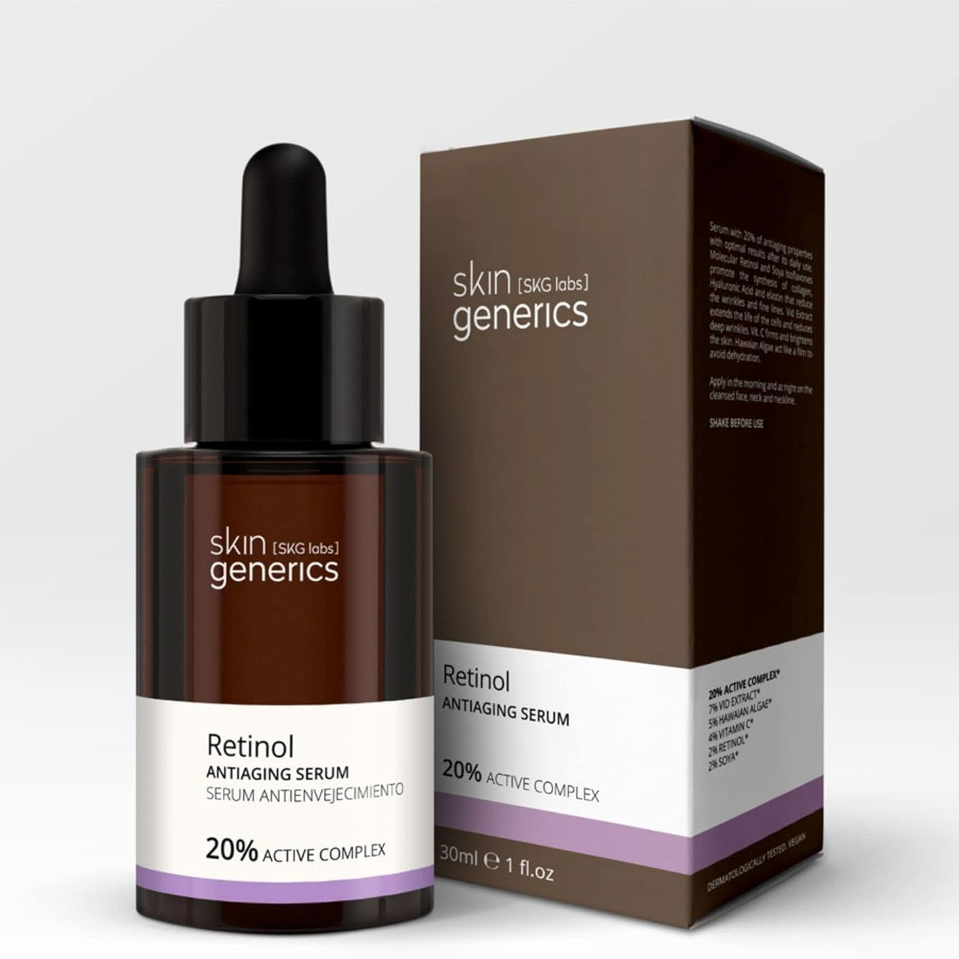 Skin Generics Retinol Anti Aging Serum 20% Active Complex