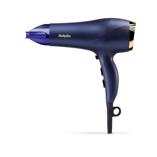 BaByliss Midnight Luxe 5781PE – Séchoir ionique titane-céramique 2300 W (bleu)
