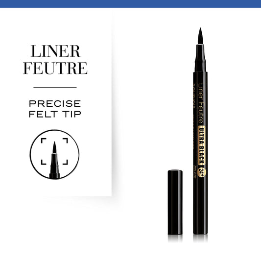 Bourjois Liner Feutre Felt-Tip Eyeliner – 41 Ultra Black (0.8 ml)