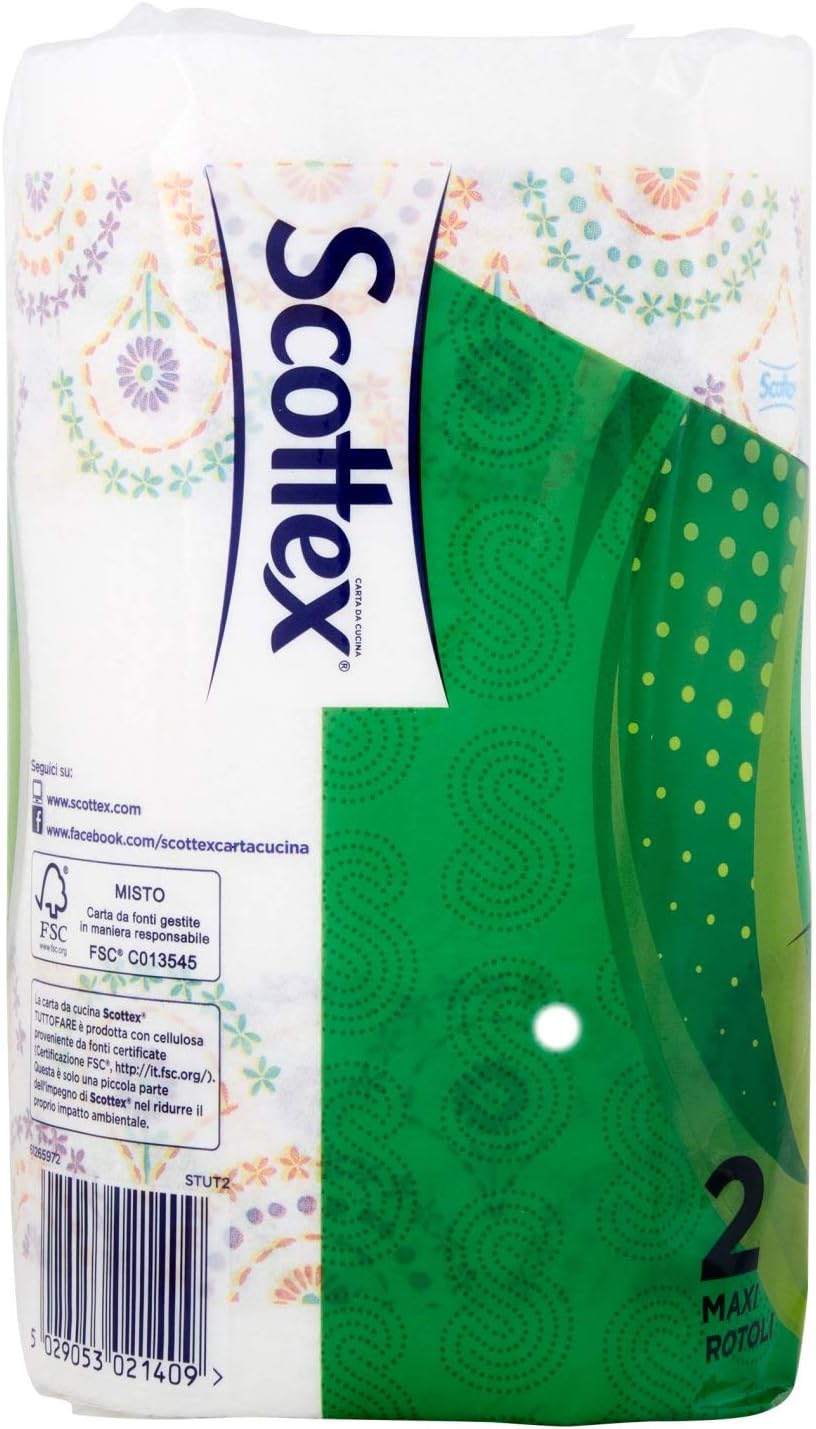 Scottex Giant Kitchen Paper Roll – Absorbent Household Tissue