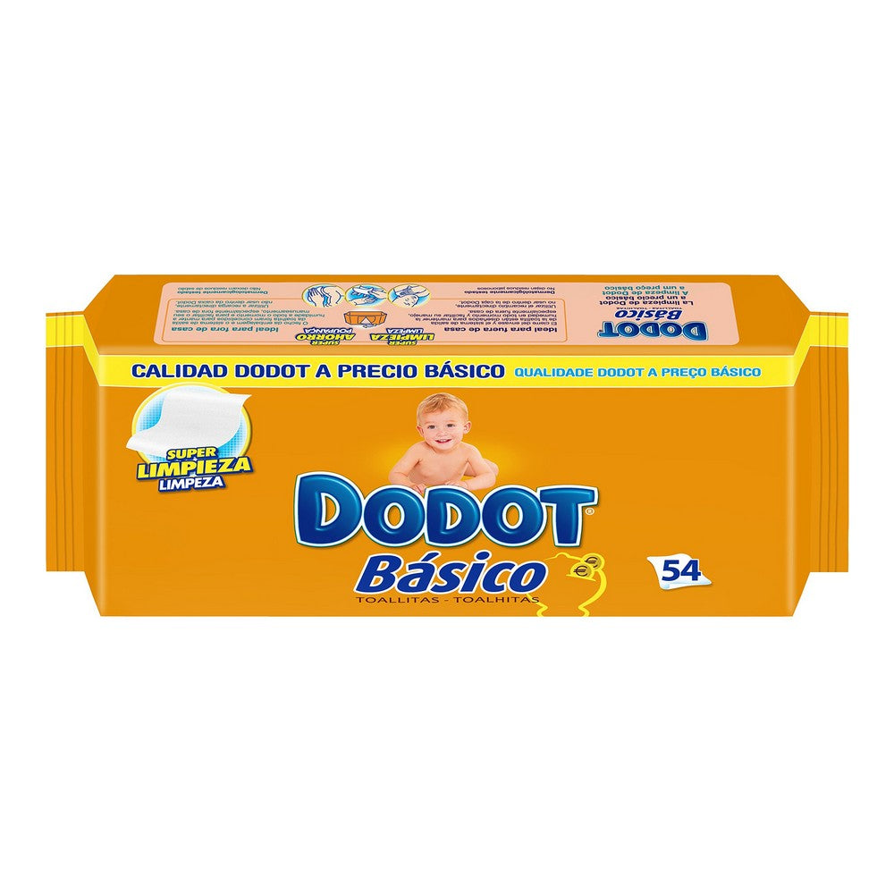 Dodot Basic Baby Moist Wipes (54 Wipes) 1