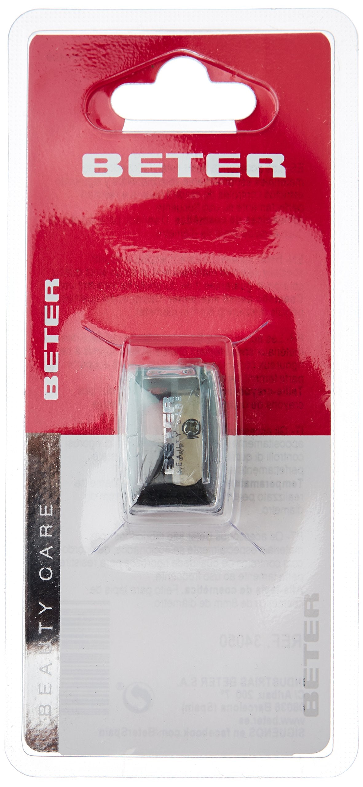 Beter Cosmetic Pencil Sharpener – Precision 8 mm Makeup Sharpener