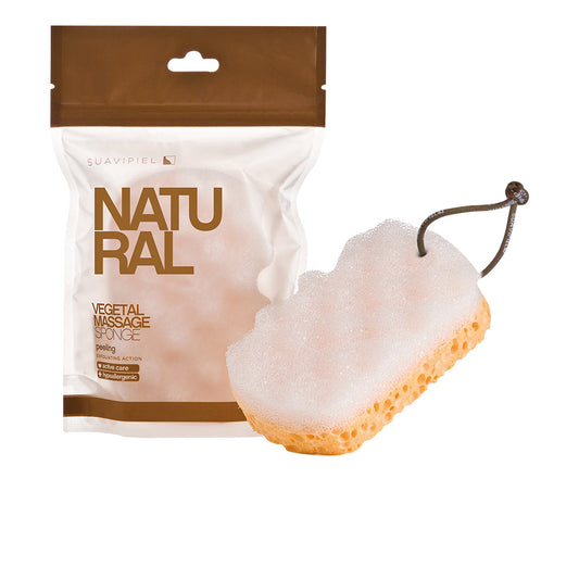 Suavipiel Bicoloured Natural Massage Sponge – Gentle Exfoliating Care for Smooth and Refreshed Skin 1