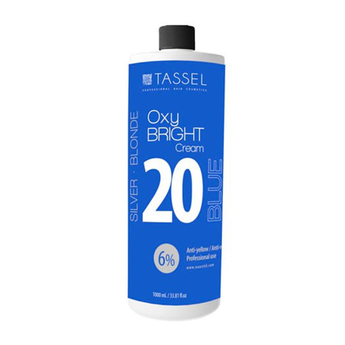 Eurostil Oxy Bright Hair Oxidizer 6% 20 Vol – Professional Cream Developer (1 L) 1