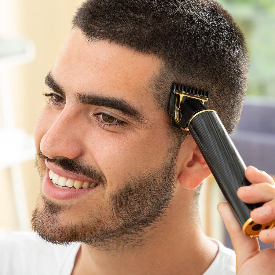 Professioneller, wiederaufladbarer Haarschneider mit Zubehör von Triher InnovaGoods