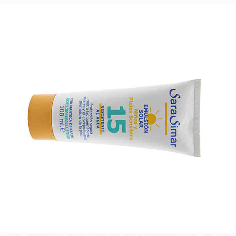 Sara Simar Zonnebrandcrème voor kinderen en de gevoelige huid  (100 ml)