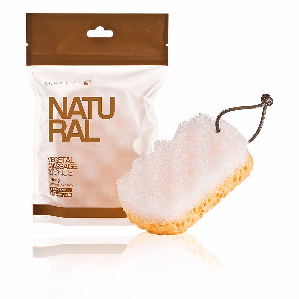 Suavipiel Bicoloured Natural Massage Sponge – Gentle Exfoliating Care for Smooth and Refreshed Skin 4