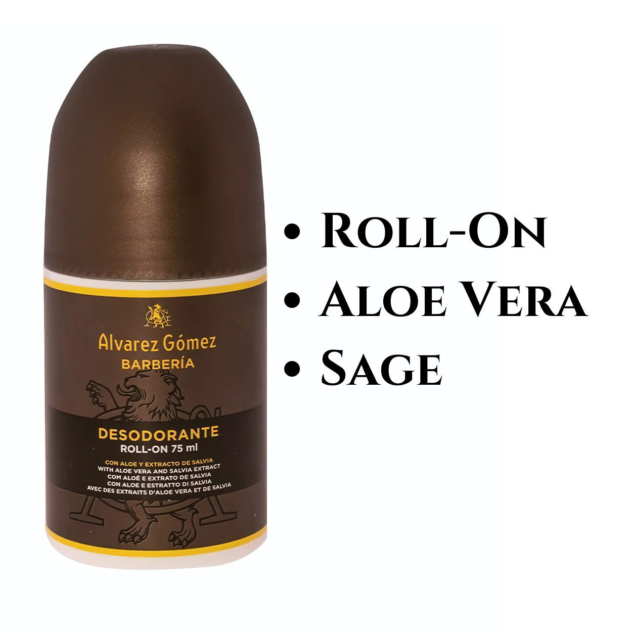 Alvarez Gomez Barbería Aloe Vera Deodorant Roll-On