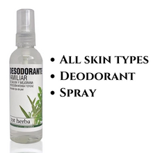Load image into Gallery viewer, Tot Herba Deodorant Spray Familiar
