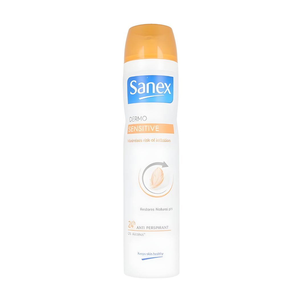 Spray déodorant anti-transpirant Sanex Dermo Sensitive