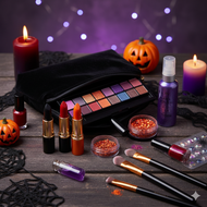 Paquete cosmético de Halloween: Todo naranja