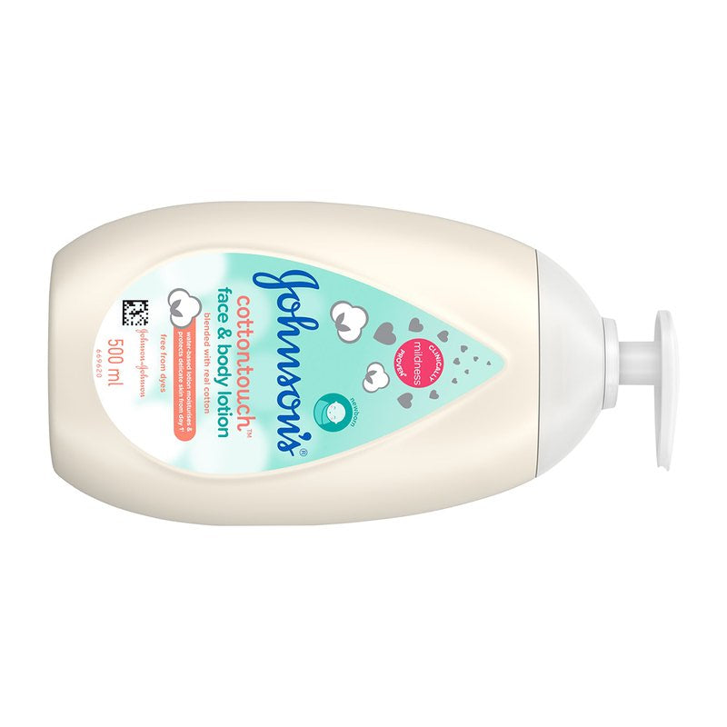Johnson's Hydraterende Lotion Cottontouch Gezicht Baby Lichaam (500 ml)