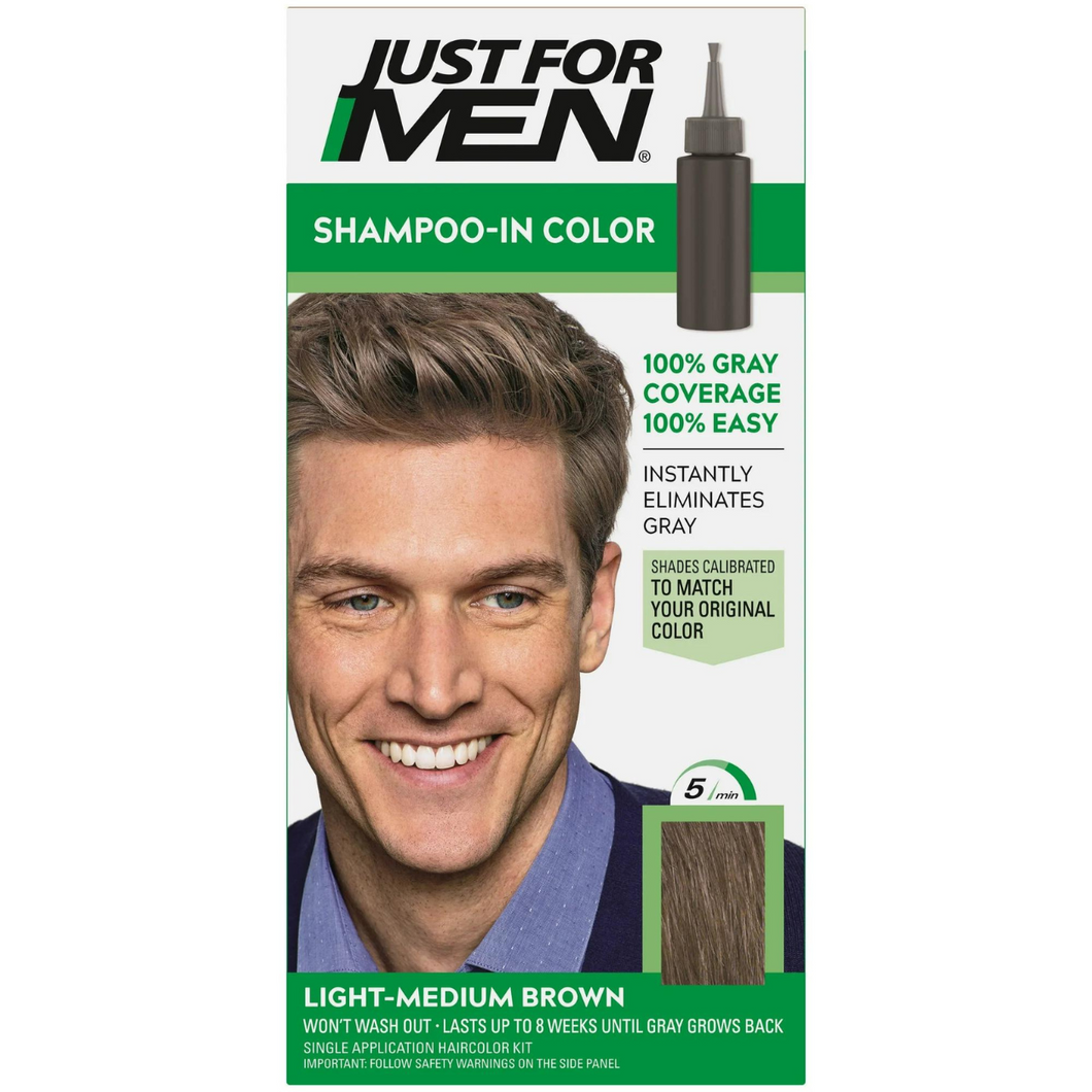 Just For Men Champú Tinte Oscuro