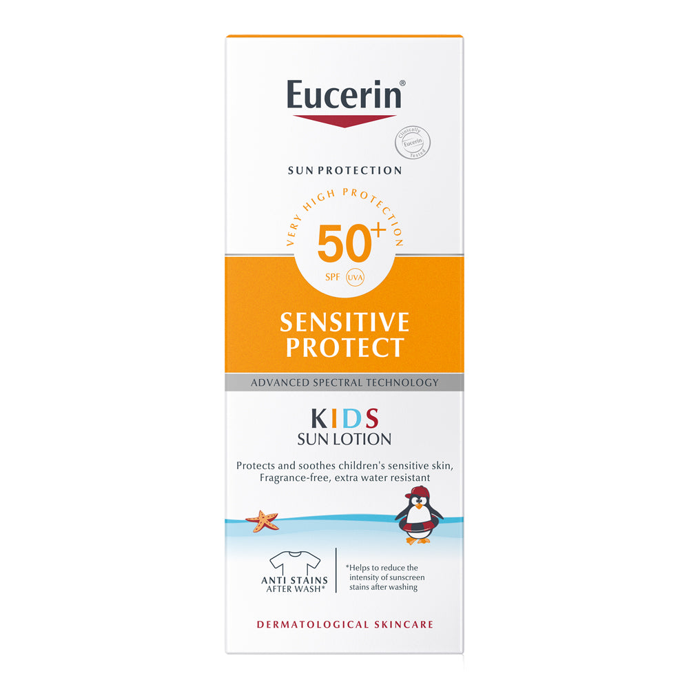 Crema solar para niños Eucerin Sensitive Protect SPF 50+ (50 ml)