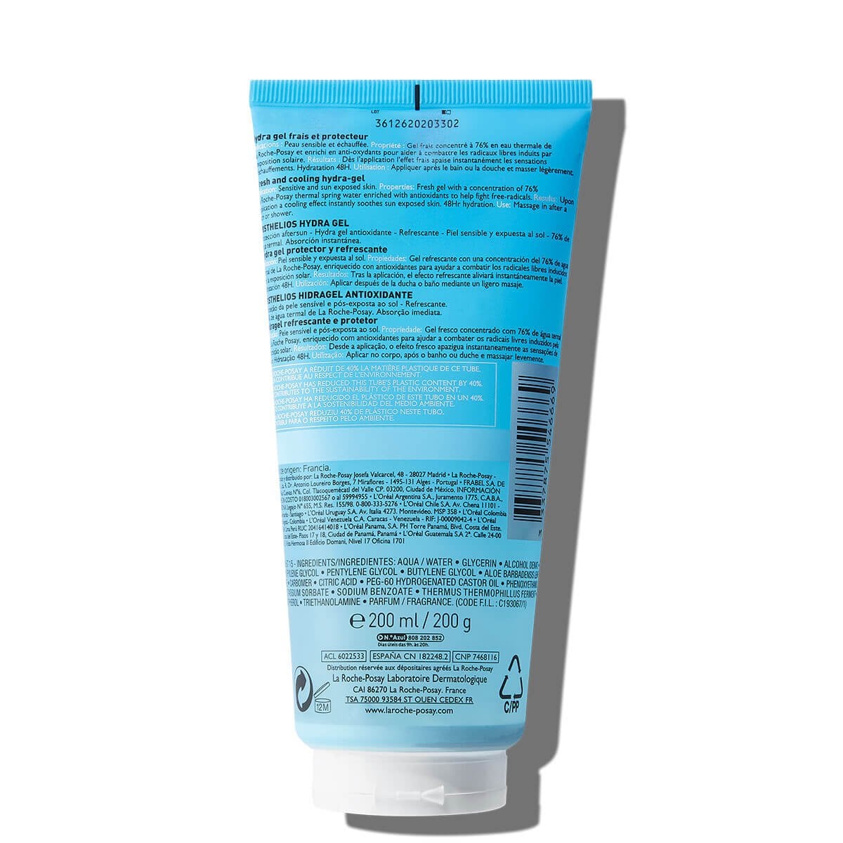 La Roche Gel Posthelios Anti-Oxydant Posay (200 ml)