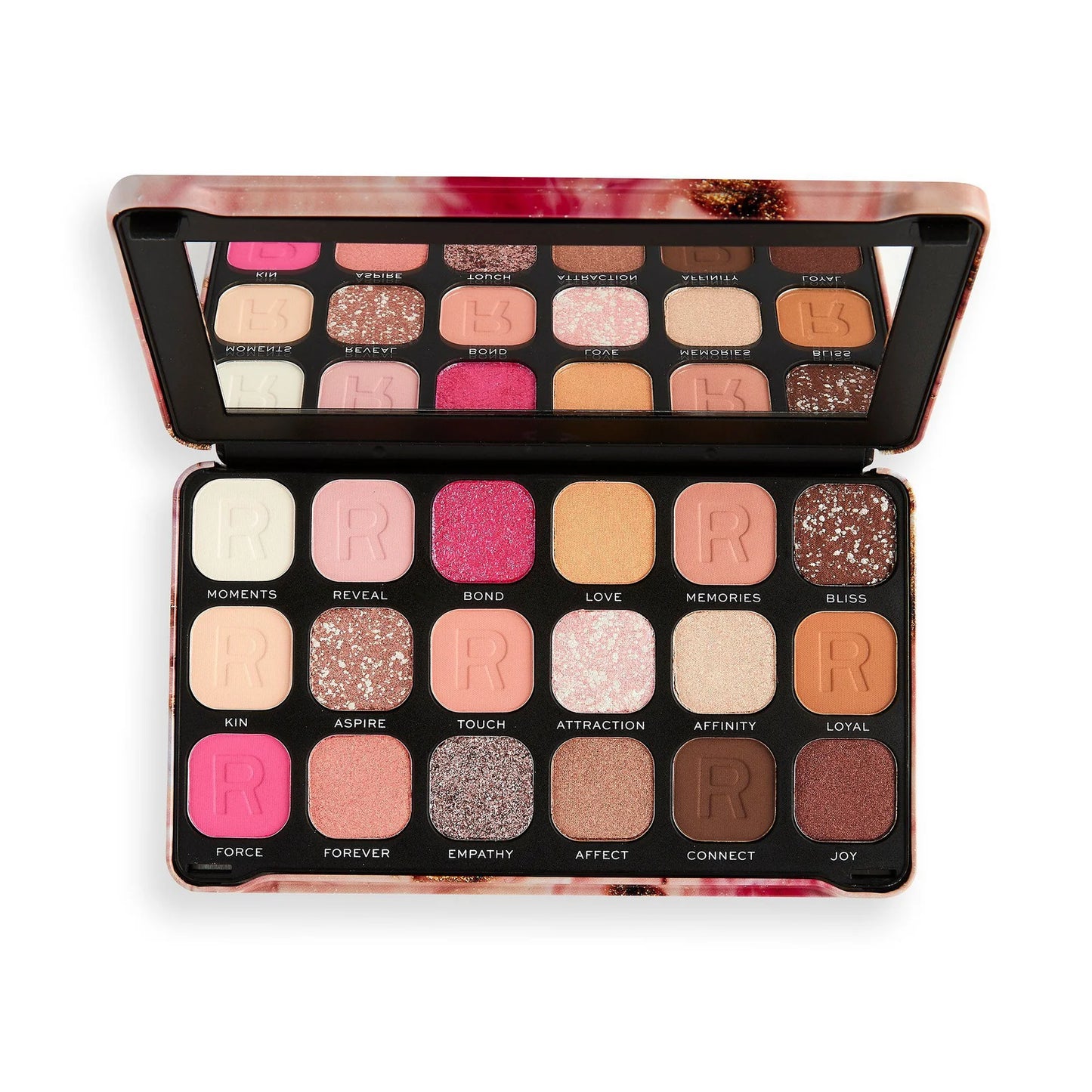 Palette d'ombres à paupières Forever Flawless Affinity de Makeup Revolution