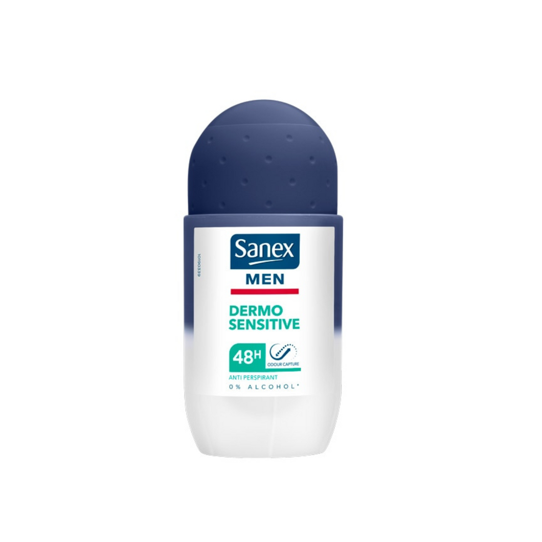 Sanex Men Sensitive 24H Anti-Perspirant Roll-On